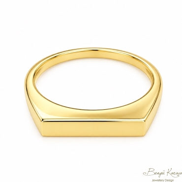 Dikdörtgen Yüzük Gold